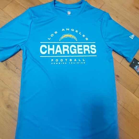 Los Angeles Chargers Shirt S Official NFL Football Combine Training New - Picture 3 of 11